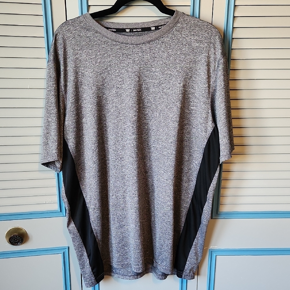 Tek Gear Dry Tek Grey & Black Performance Shirt